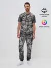 Мужская пижама с брюками / Черепа