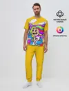 Мужская пижама с брюками / 69 rainbow
