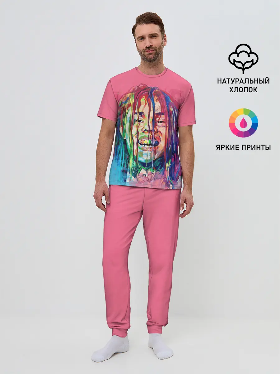 Мужская пижама с брюками / PINK 69
