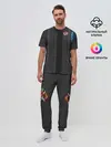 Мужская пижама с брюками / Cyberpunk 2077 Куртка V