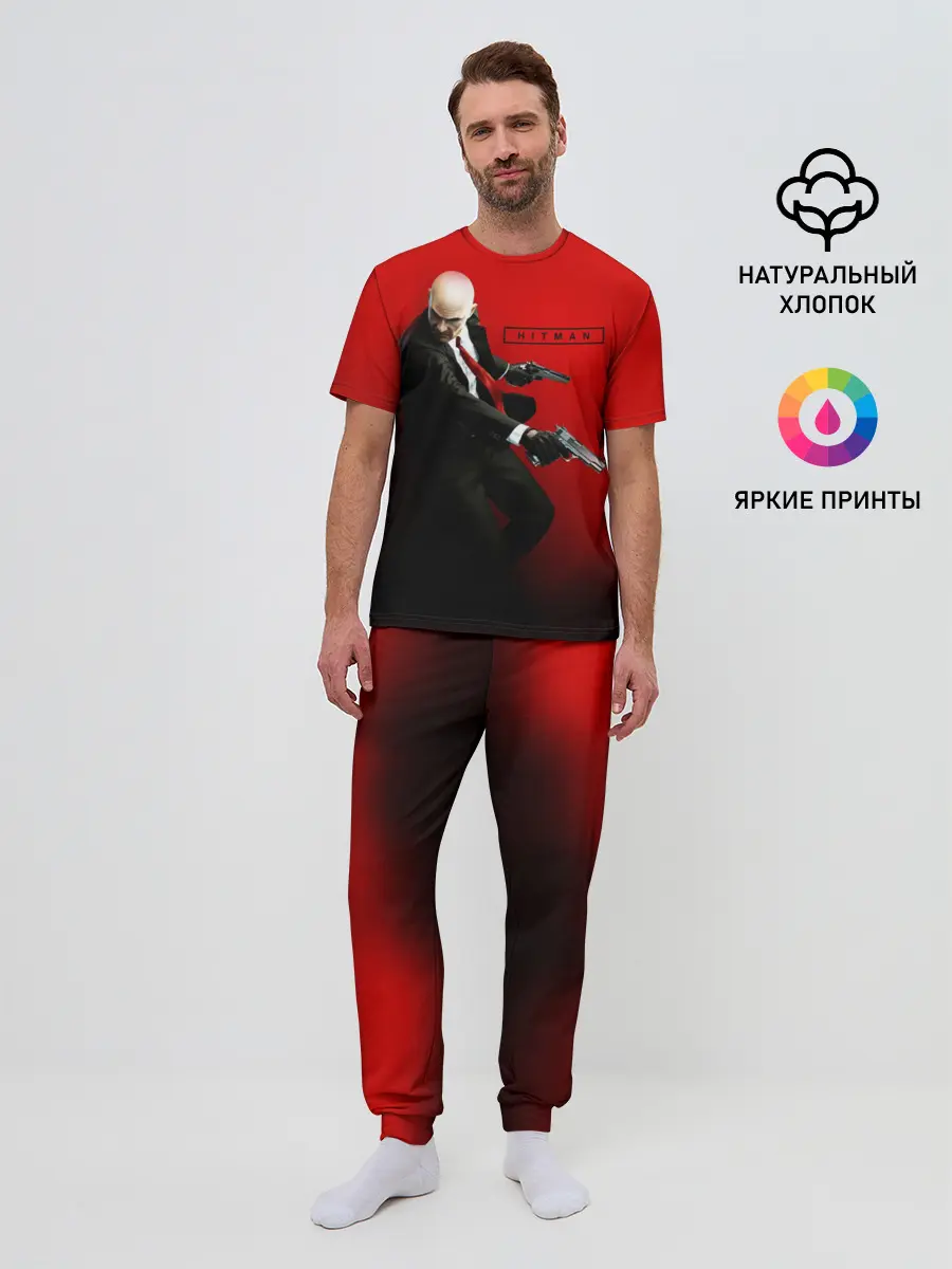 Мужская пижама с брюками / Hitman_3