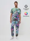 Мужская пижама с брюками / Мика Хацуне за фортепиано