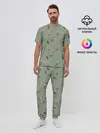 Мужская пижама с брюками / Oldschool pattern