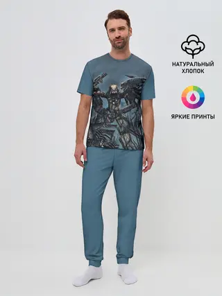 Мужская пижама с брюками / Фильм Хищник