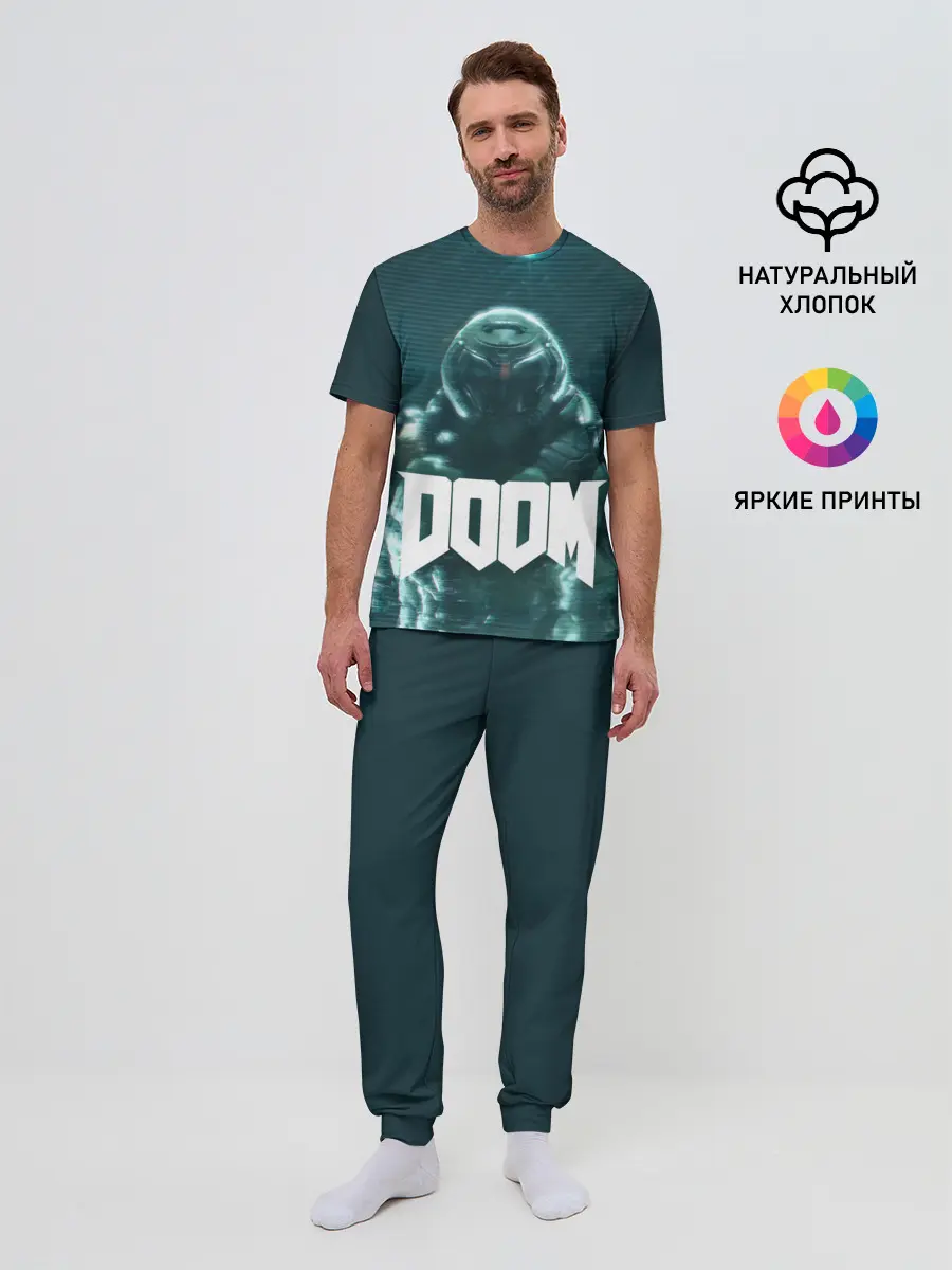 Мужская пижама с брюками / DOOM