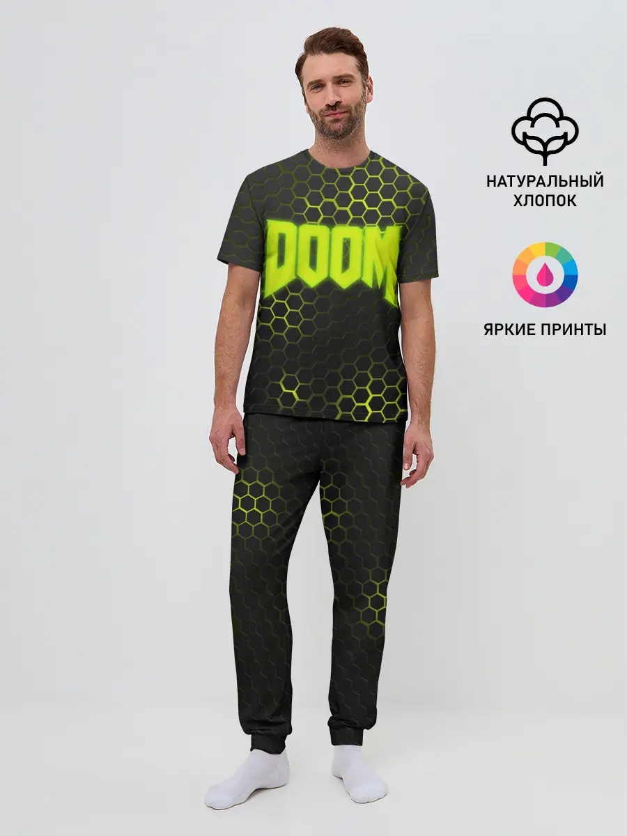 Мужская пижама с брюками / DOOM