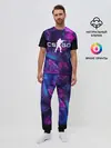 Мужская пижама с брюками / CS GO HYPER BEAST LANDSCAPE