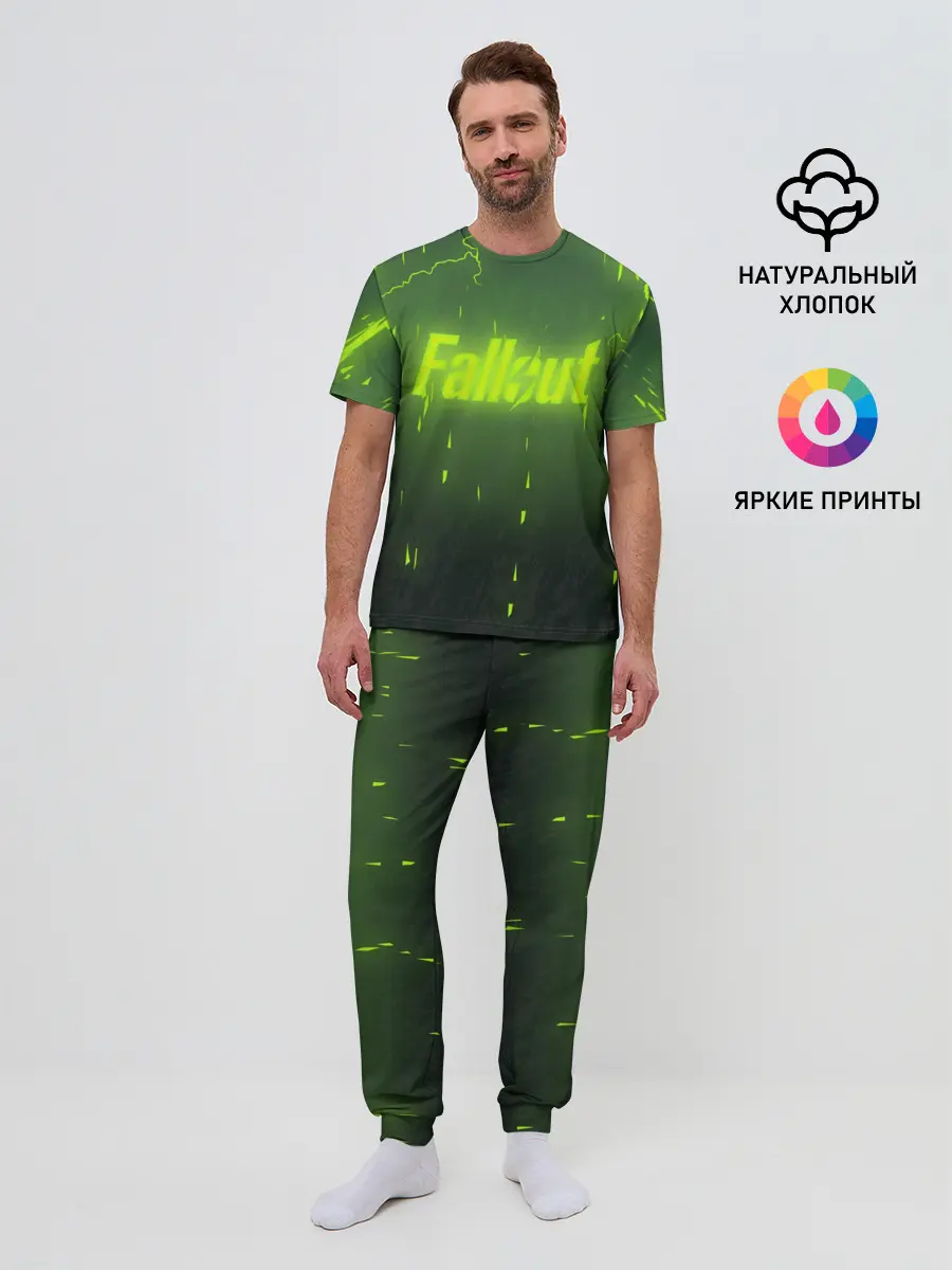 Мужская пижама с брюками / FALLOUT RADSTORM