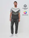Мужская пижама с брюками / Бумажные полосы