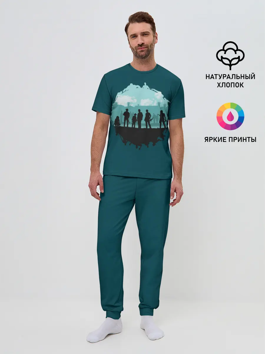 Мужская пижама с брюками / Ходячие Мертвецы