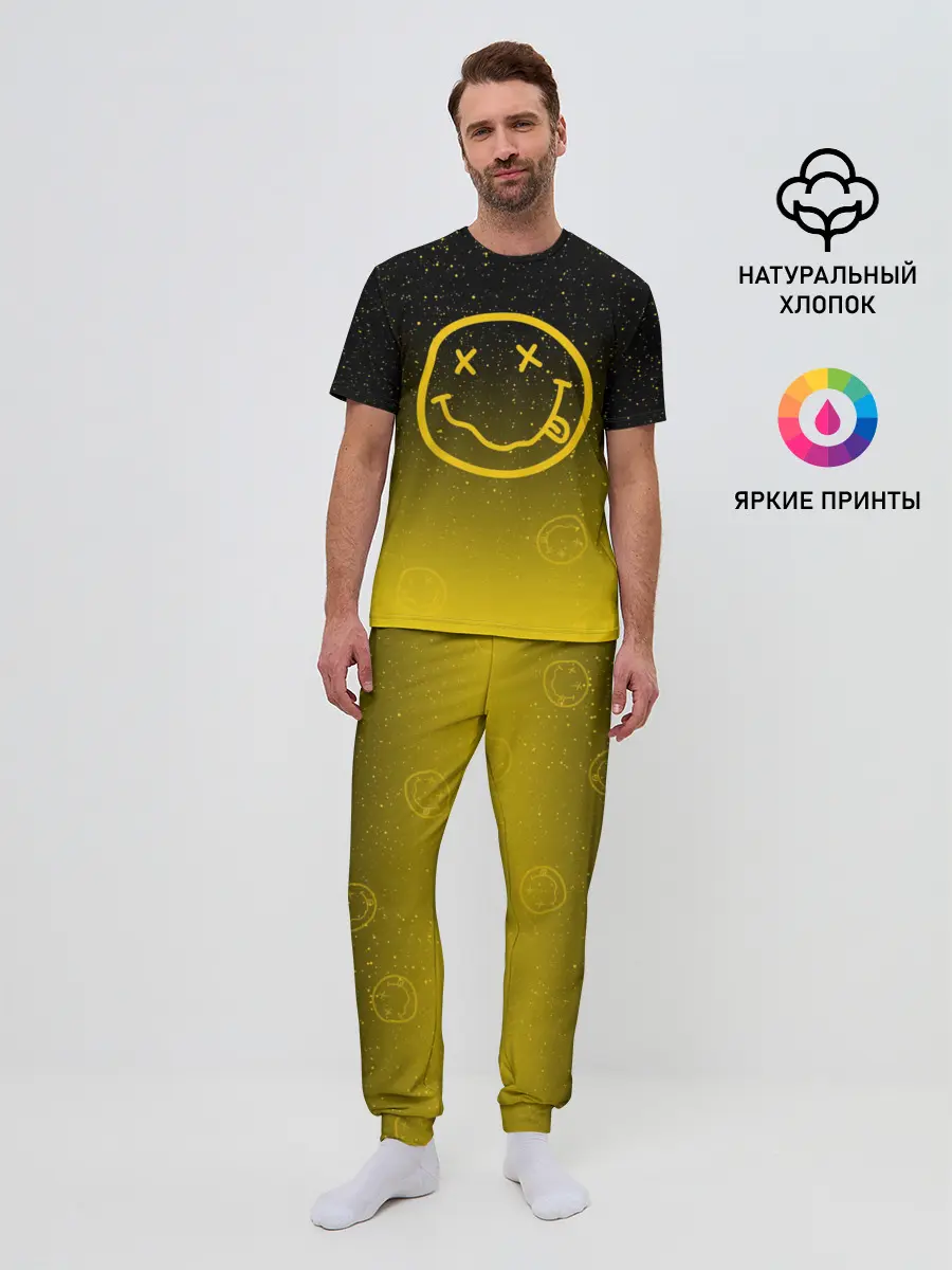 Мужская пижама с брюками / NIRVANA SPACE
