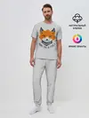Мужская пижама с брюками / Hello Fox