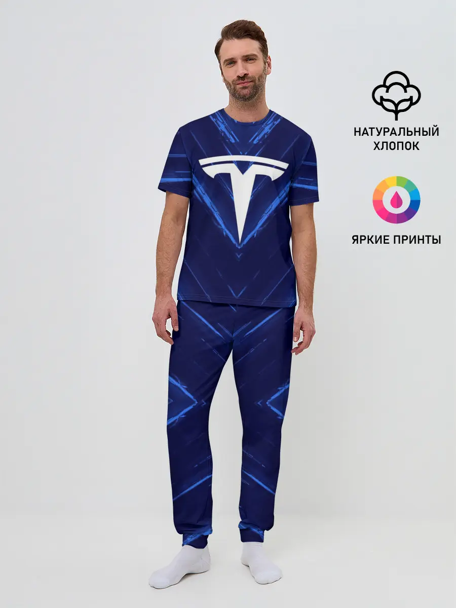 Мужская пижама с брюками / TESLA