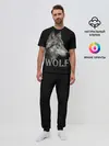 Мужская пижама с брюками / Wolf
