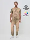 Мужская пижама с брюками / русь
