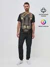 Мужская пижама с брюками / Лев с молнией