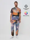 Мужская пижама с брюками / Кот Диджей
