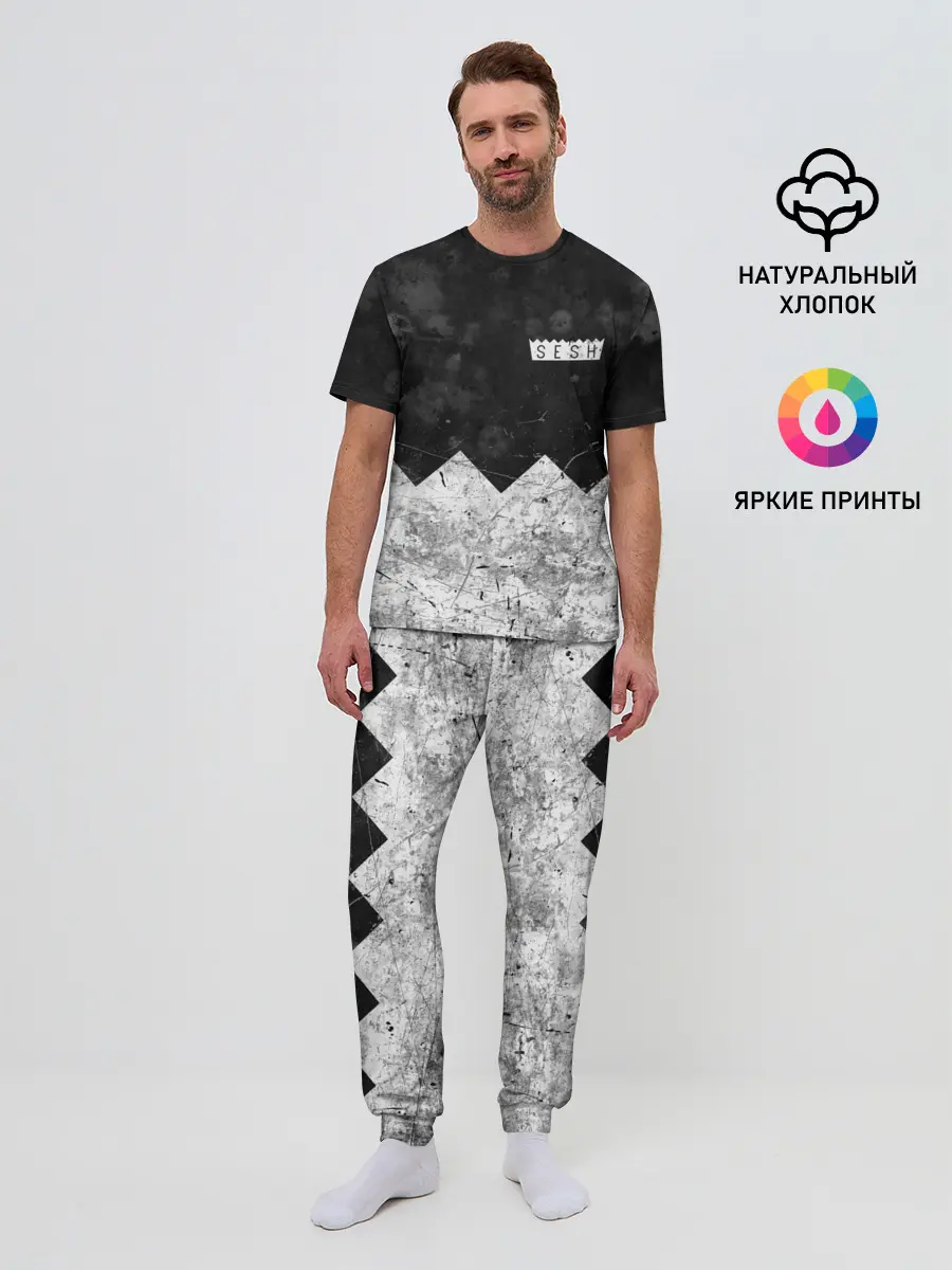 Мужская пижама с брюками / BONES: SESH Team