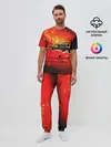 Мужская пижама с брюками / cs go:AWP:Red Line
