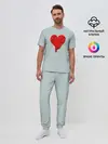 Мужская пижама с брюками / Kanye West Heartbreak