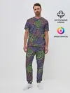 Мужская пижама с брюками / Розы Лил Пипа