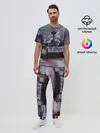 Мужская пижама с брюками / Танк в засаде