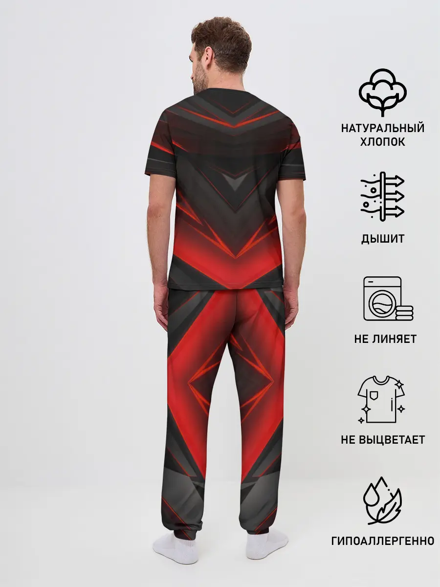Мужская пижама с брюками / MASS EFFECT N7