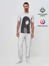Мужская пижама с брюками / Красивая аниме девушка