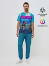 Мужская пижама с брюками / Fortnite повозка