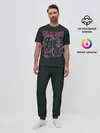 Мужская пижама с брюками / Граффити