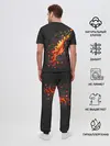 Мужская пижама с брюками / Skull Lava