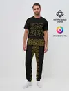 Мужская пижама с брюками / символ духобор