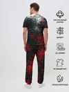 Мужская пижама с брюками / БРЫЗГИ КРАСОК GLITCH