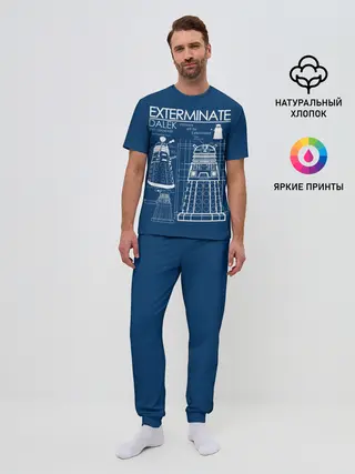 Мужская пижама с брюками / Доктор Кто. Далек