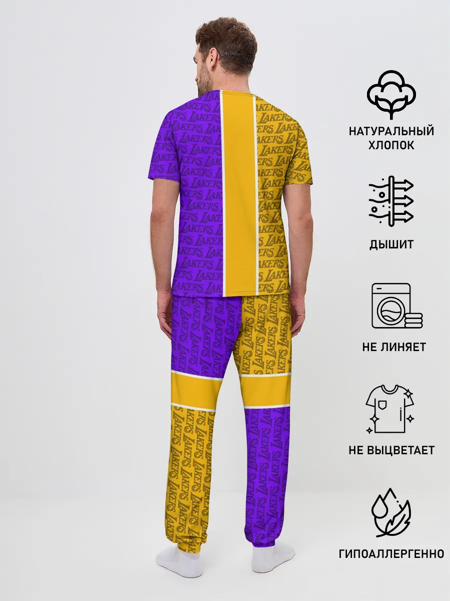 Мужская пижама с брюками / LA LAKERS