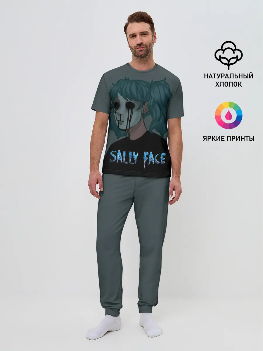 Мужская пижама с брюками / Sally Face
