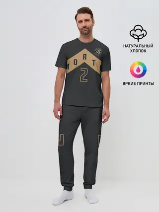 Мужская пижама с брюками / Toronto Raptors Leonard