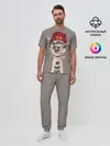 Мужская пижама с брюками / llama