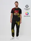 Мужская пижама с брюками / Один удар Сайтамы