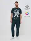 Мужская пижама с брюками / Космонавт