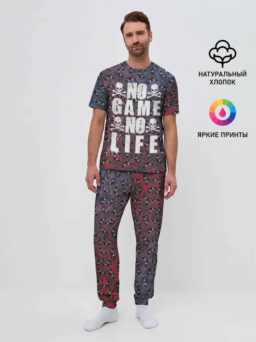 Мужская пижама с брюками / No Game No Life