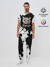 Мужская пижама с брюками / Ну что, страшно?