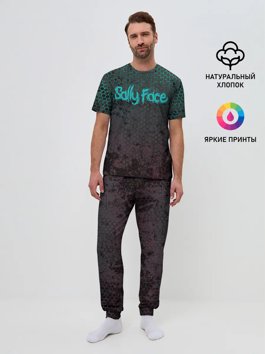 Мужская пижама с брюками / SALLY FACE.