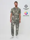 Мужская пижама с брюками / ЪУЪ КАМУФЛЯЖ.