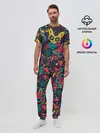 Мужская пижама с брюками / Кошачий День Мёртвых