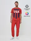 Мужская пижама с брюками / USA
