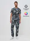 Мужская пижама с брюками / Именной камуфляж. Стас