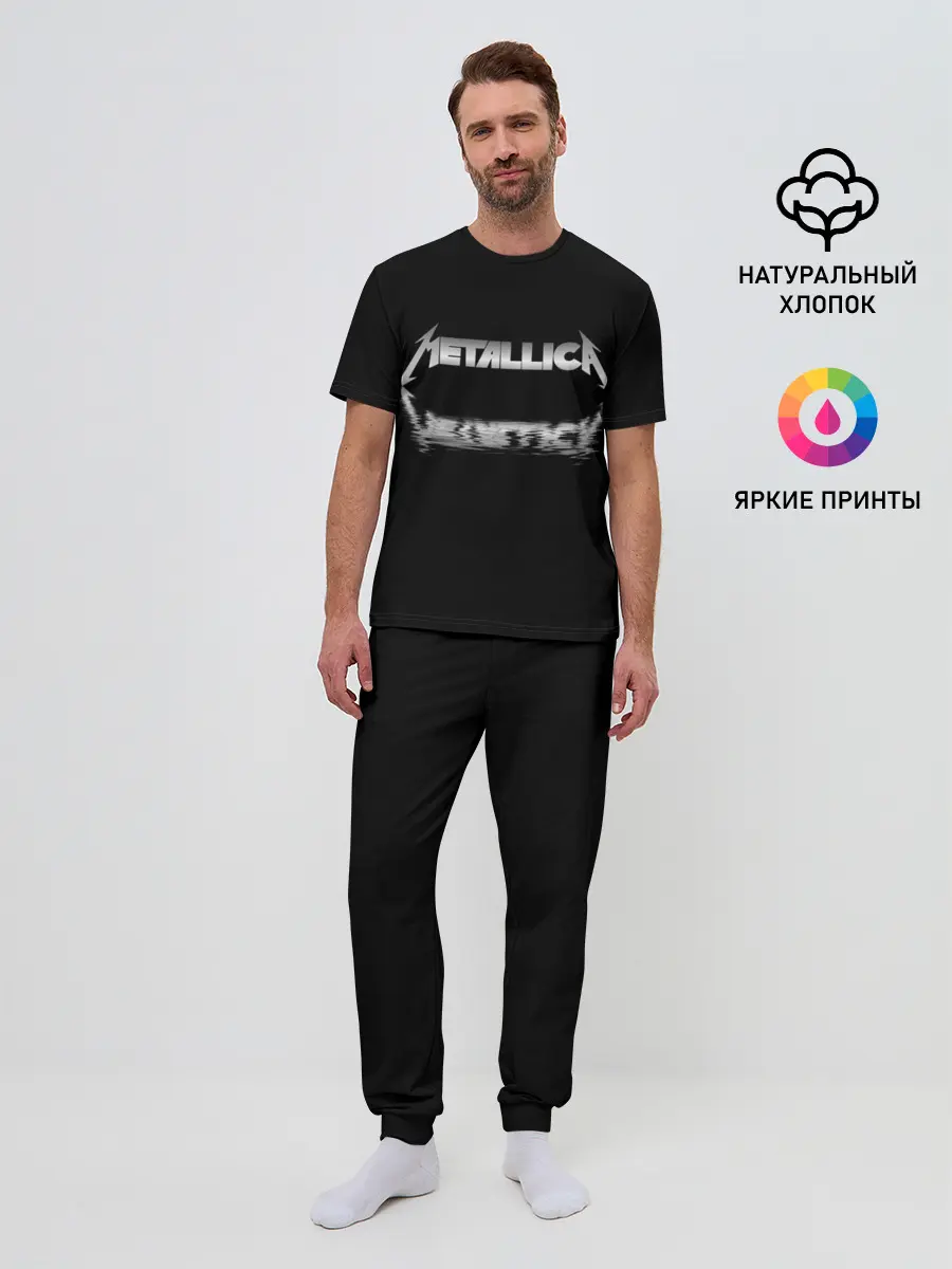 Мужская пижама с брюками / Metallica