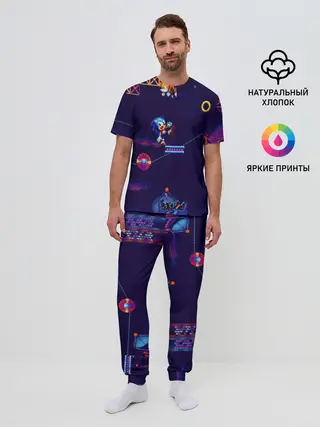Мужская пижама с брюками / SONIC