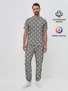 Мужская пижама с брюками / Бойчик